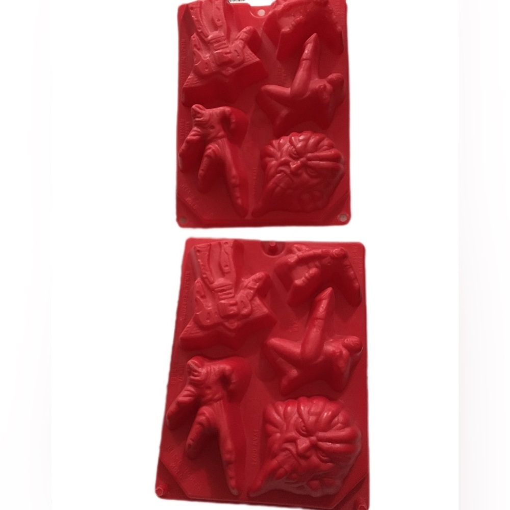 Power Ranger Plastic Jello Molds set - Picture 2 of 2